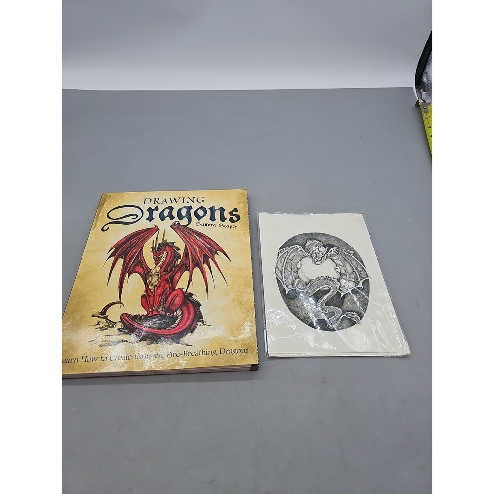 Drawing Dragons: Learn How to Create Fantastic Fire-Breathing Dragons W/ Card